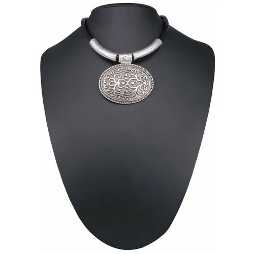 Колье OTOKODESIGN, серебристый