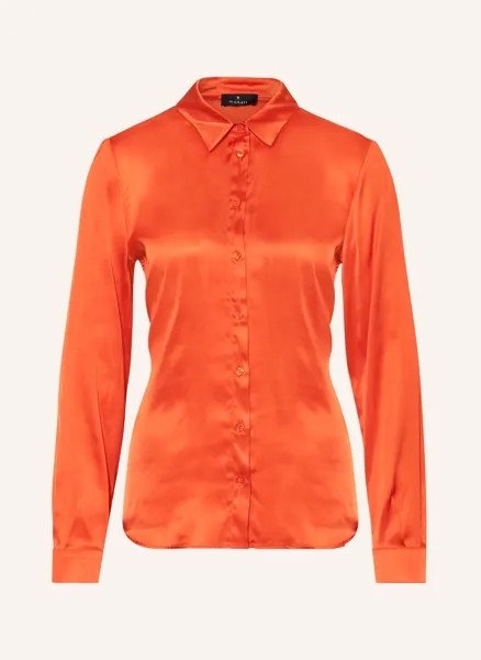 Блуза рубашка monari aus Satin, оранжевый