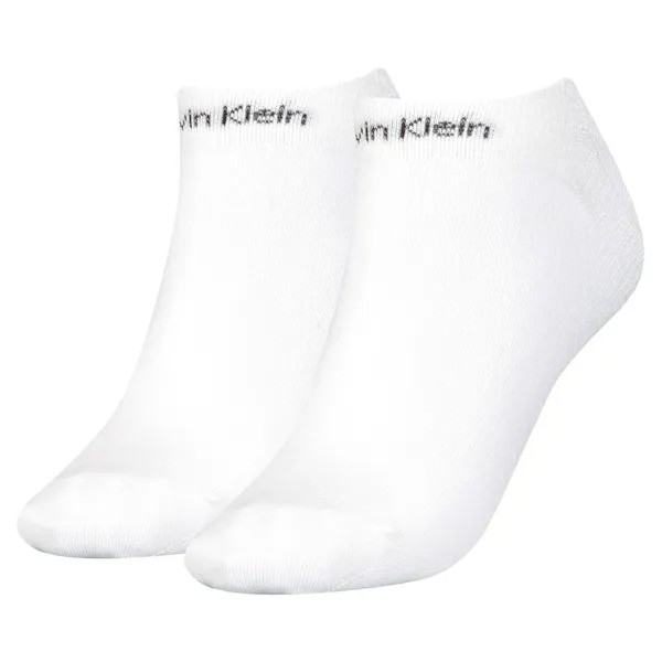 Носки Calvin Klein Sneaker Gripper 2 шт, белый