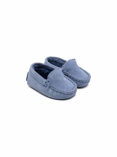 Tod's Kids пинетки с подкладкой из овчины