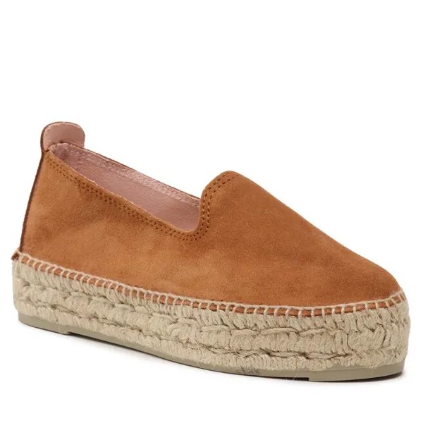 Туфли Manebi DoubleSole Espadrilles, коричневый