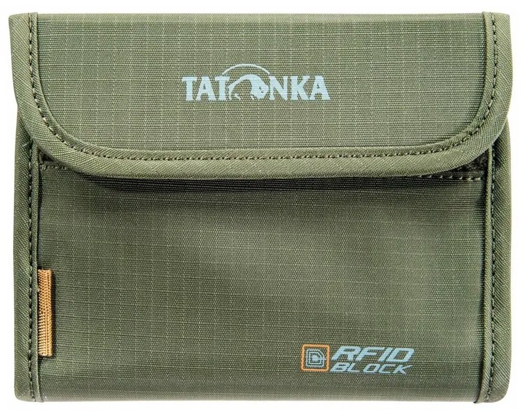 Кошелек Tatonka EURO WALLET RFID olive, 2991.331