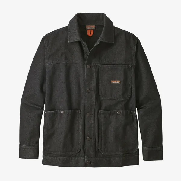 Мужское пальто из конопли Iron Forge Patagonia, черный