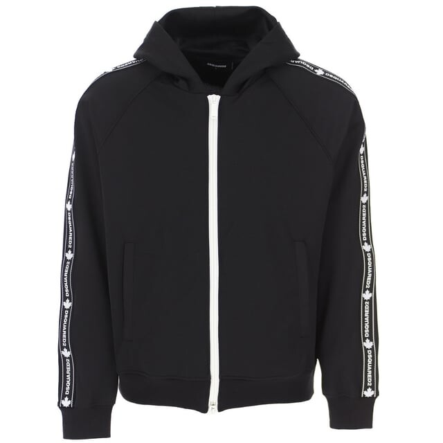 Толстовка Cool fit s74hg0103 s23686 900 на молнии Dsquared2, черный