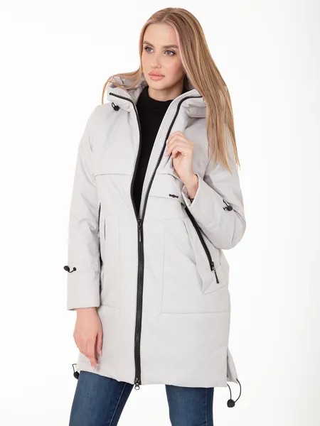 Куртка женская WINTERRA 66873 бежевая 48 RU