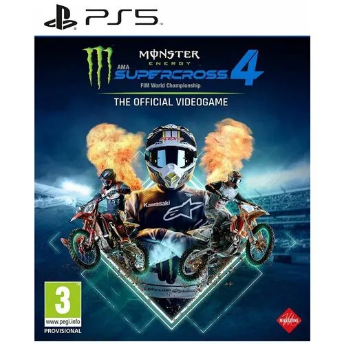 Monster Enеrgy Supercross 4 The Official Videogame (PS5) английский язык