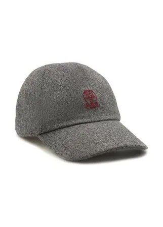 Шерстяная бейсболка Brunello Cucinelli