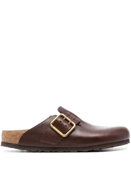 Birkenstock шлепанцы Boston Bold, коричневый