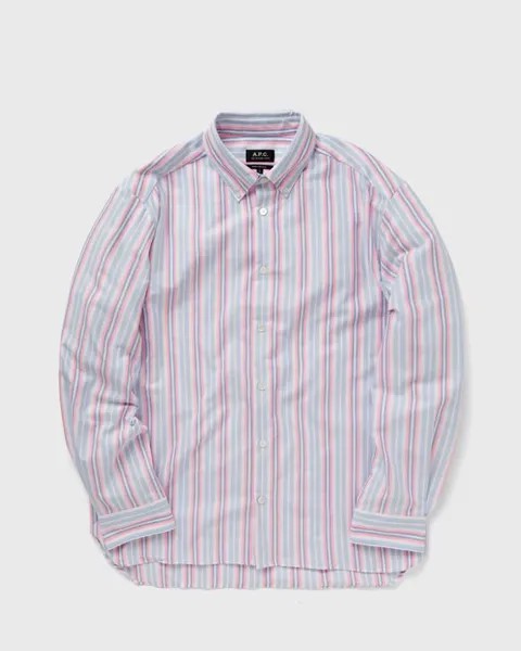 Рубашка A.P.C. Chemise Mathias, цвет fam-rose fluo