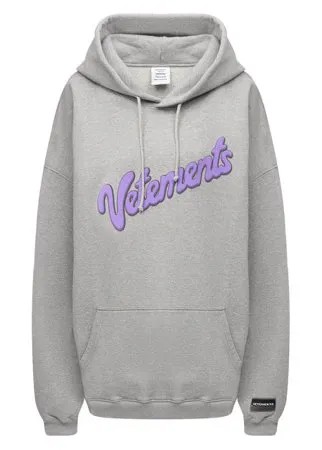 Хлопковое худи VETEMENTS