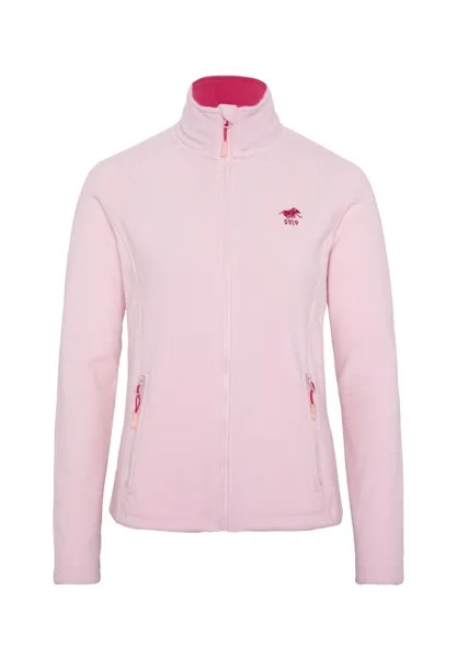 Флисовая куртка с высоким воротником POLO SYLT, цвет Pink Lady