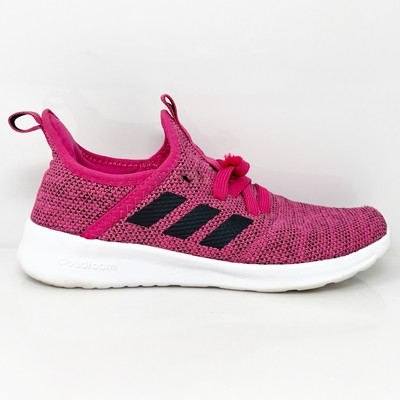 Adidas Girls Cloudfoam Pure F36614 Розовые кроссовки для бега, размер 3