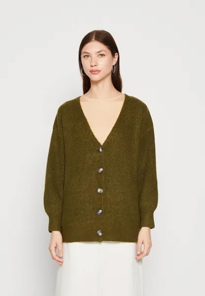 Куртка Cotton On КАРДИГАН COSY LUXE BOXY, цвет dark moss