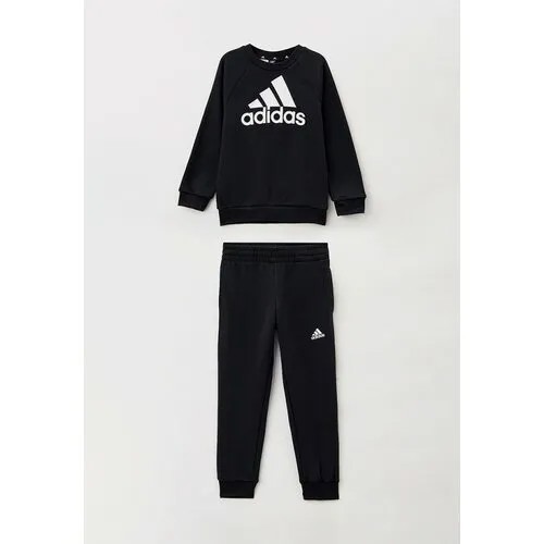 Костюм adidas, размер 7-8 лет, черный