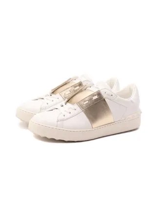 Кожаные кеды Open Valentino