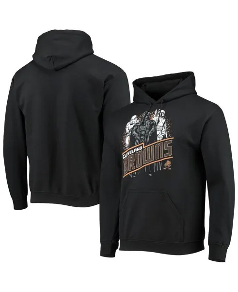 Мужской черный пуловер с капюшоном Cleveland Browns Empire Star Wars Junk Food