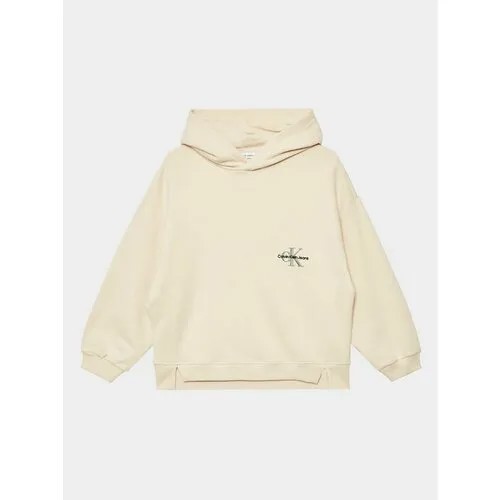 Худи Calvin Klein Jeans, размер 8Y [METY], бежевый