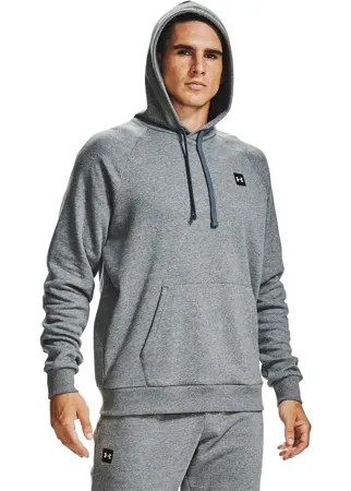 Толстовка мужская Under Armour Rival Fleece Hoodie серая L