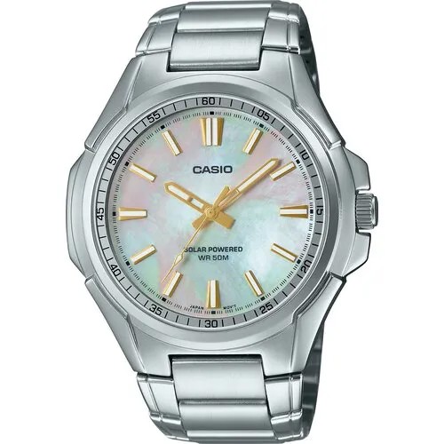 Наручные часы CASIO Collection MTP-RS100S-7A, белый, фуксия