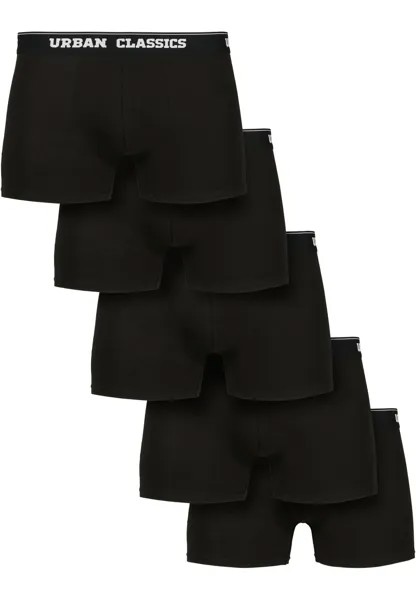 Боксеры Urban Classics Boxershorts, цвет blk+blk+blk+blk+blk