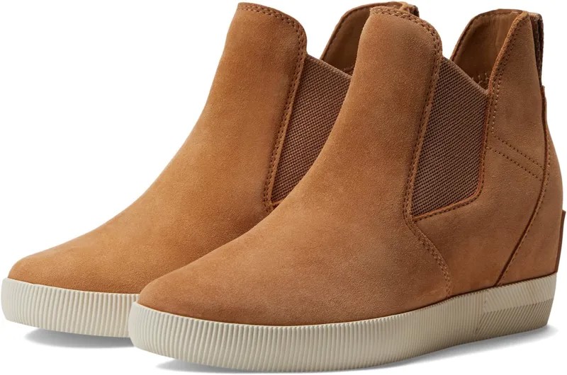 Кроссовки Out N About Slip-On Wedge II SOREL, цвет Tawny Buff/Chalk