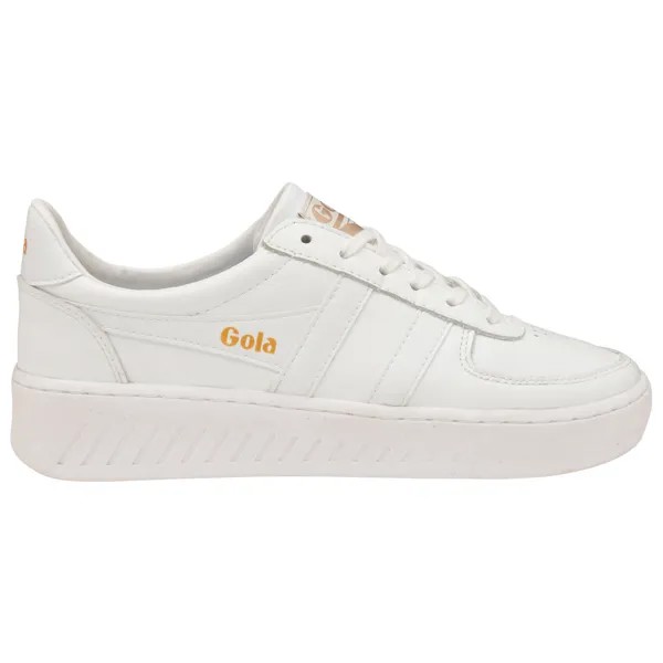 Кроссовки Gola Women's Gola Grandslam Leather, цвет White/White/White