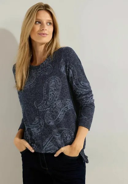 Рубашка с длинным рукавом COSY PAISLEY Cecil, цвет blau