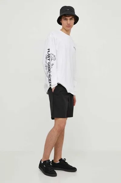 Хлопковый лонгслив Timberville Tee LS Dickies, белый