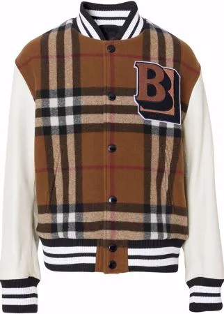 Burberry бомбер в клетку
