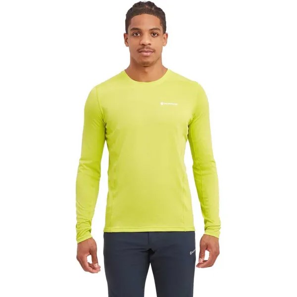 Лонгслив Montane Dart, желтый