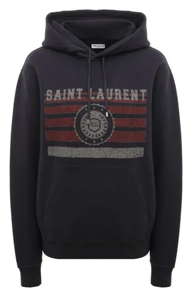 Хлопковое худи Saint Laurent