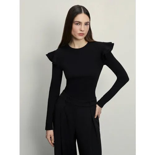 Лонгслив Zarina, размер XL (RU 50)/170, черный