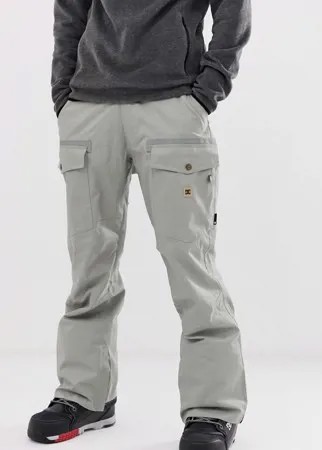 Серые горнолыжные брюки DC Shoes Code-Серый
