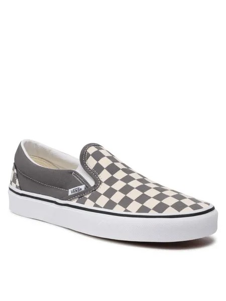 Слипоны Classic Slip-O VN0A4BV3TB51 Vans серый 45 EU