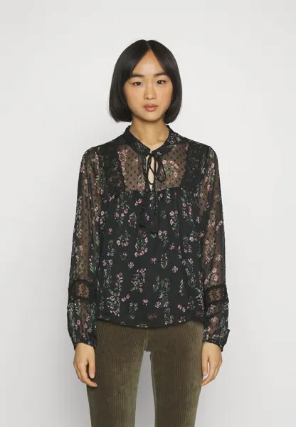 Блузка ONLY Petite ONLTESSA ELIZA, цвет black/light pink