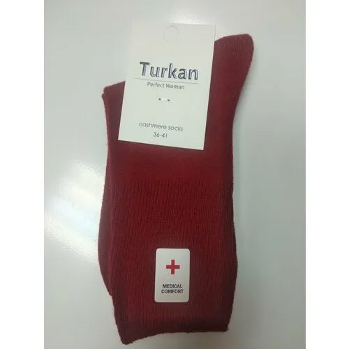 Носки Turkan, размер 36-41, красный
