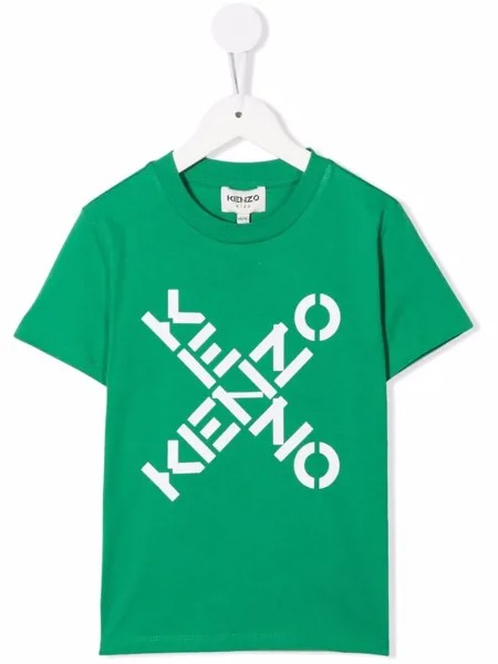 Kenzo Kids футболка с логотипом