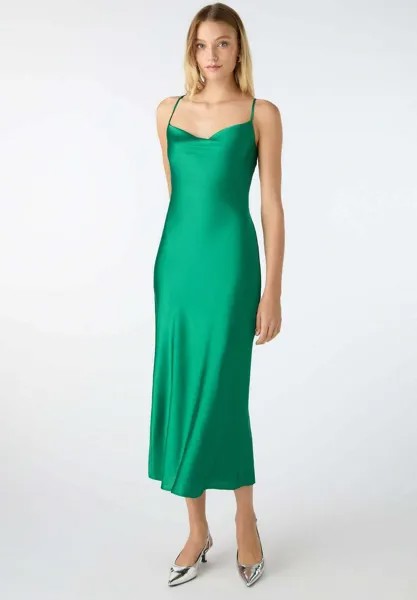 Коктейльное платье / Вечернее платье RIVIERA MIDI OMNES, зеленый