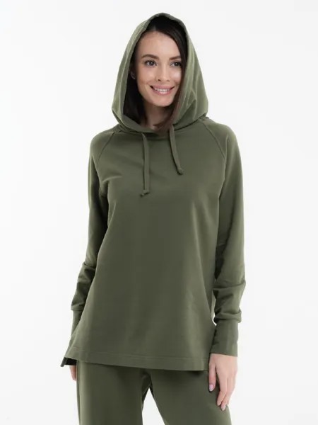 Худи женское LIOLI UHD090210PASTEL хаки 46 RU
