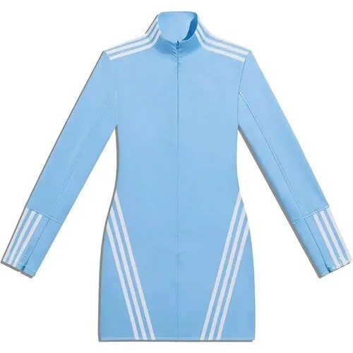 Платье adidas Originals, размер 1X NUM, голубой