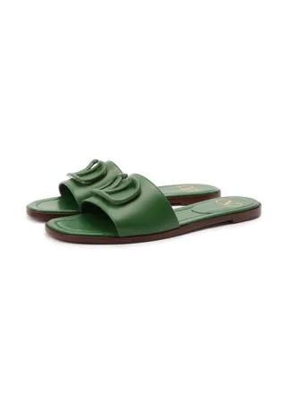 Кожаные шлепанцы VLogo Signature Valentino