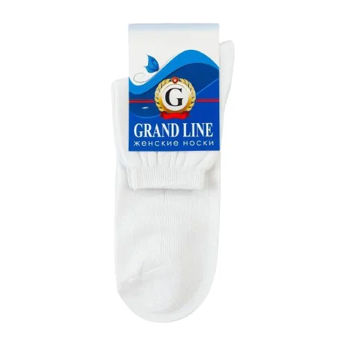 Носки GRAND LINE, размер 23, белый
