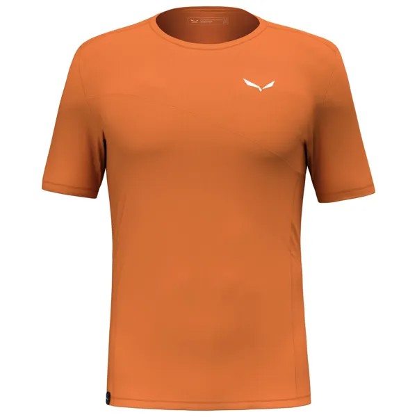 Функциональная рубашка Salewa Puez Sporty Dry T Shirt, цвет Burnt Orange