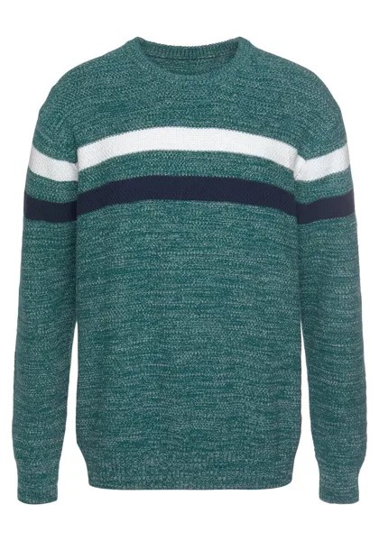 Свитер Man's World MANS WORLD SWEATER, бирюзовый/темно-синий