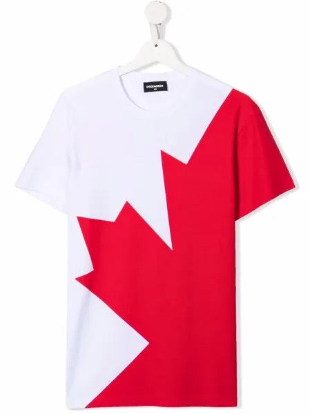 Dsquared2 Kids футболка с графичным принтом
