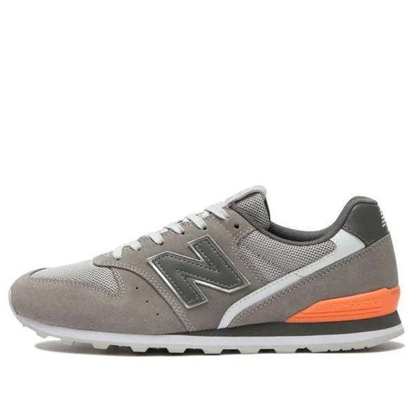 Кроссовки (WMNS) New Balance 996 Low-top Gray/Orange, серый