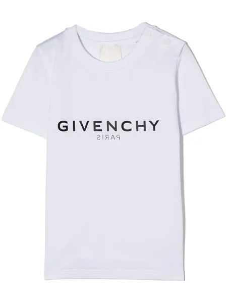 Givenchy Kids футболка с логотипом