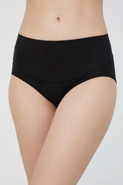 Корректирующие трусики Cotton Control Spanx, черный