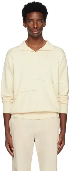 Лоскутное поло Off-White WYNN HAMLYN