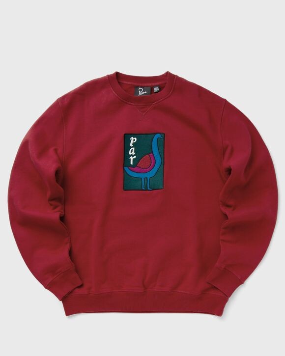Толстовка By Parra The Great Goose Crew Neck Sweatshirt, цвет beet red